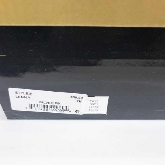 Thalia Sodi Lenna Beaded Heel Pumps Silver -7 - Picture 9 of 9